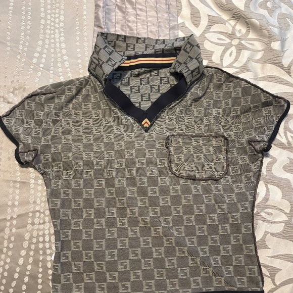 90s Fendi Zucca Polo - Picture 7 of 7
